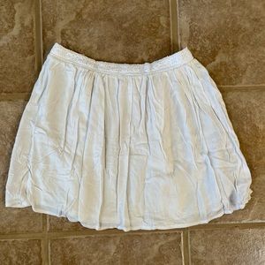 White boho skirt